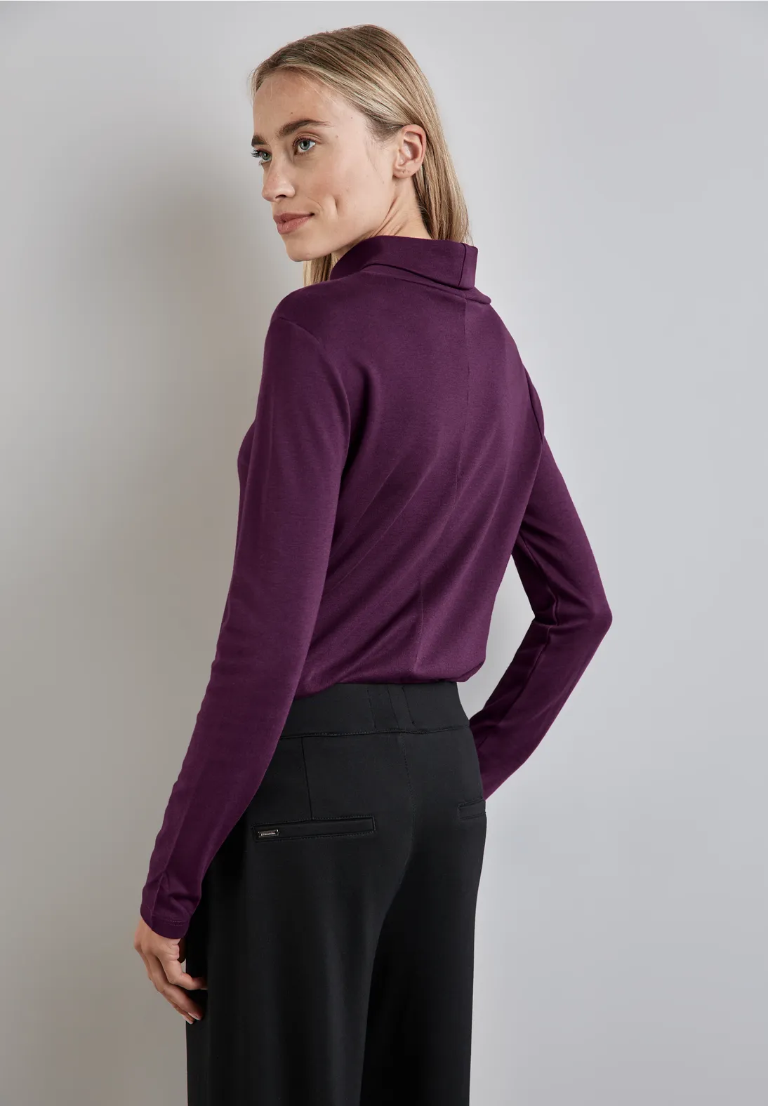 Street One Shirt Mit Rollkragen