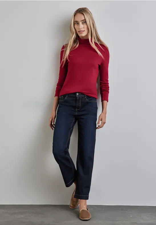 Street One Shirt Mit Rollkragen