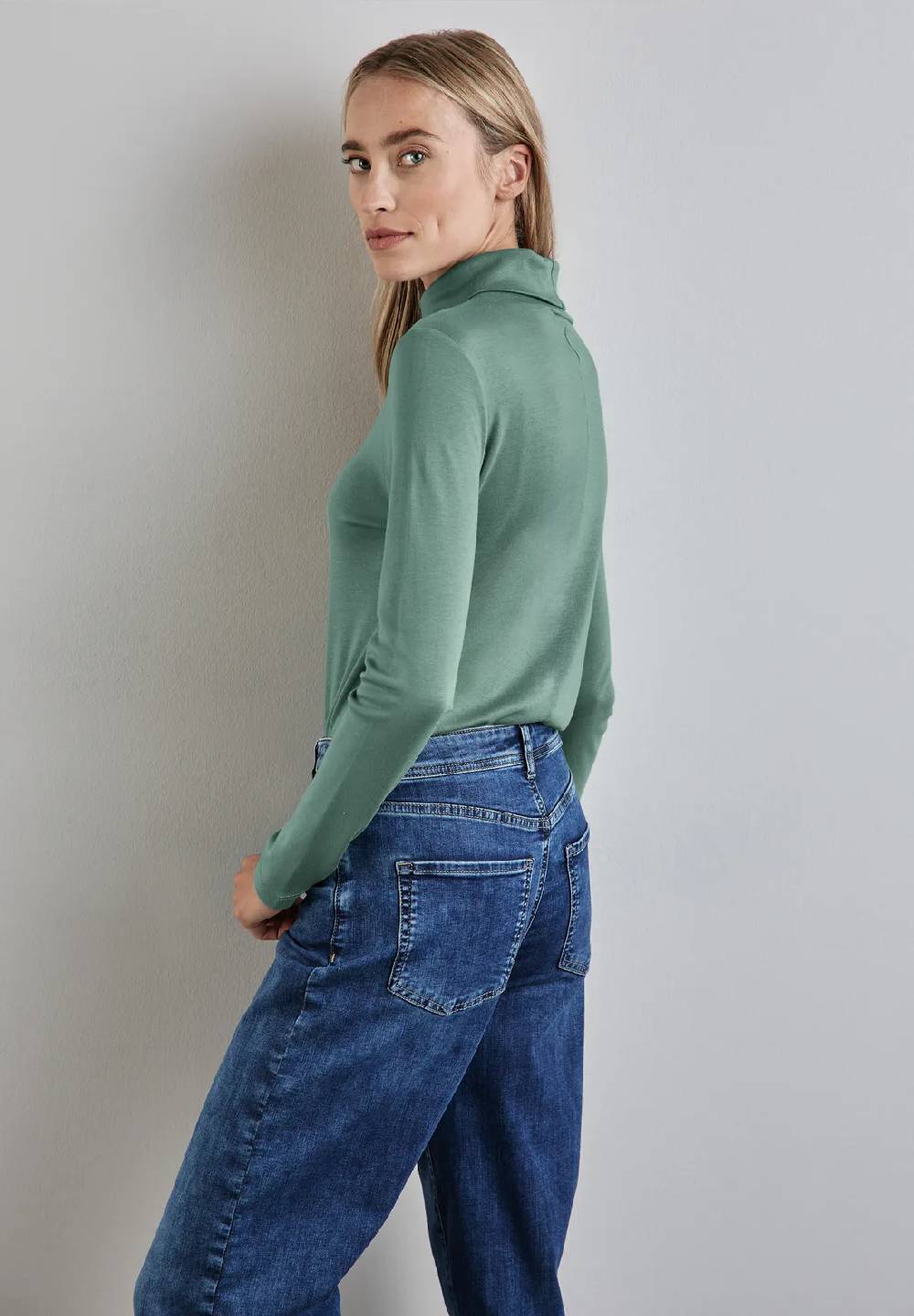 Street One Shirt Mit Rollkragen