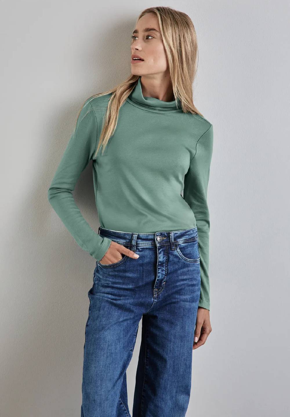 Street One Shirt mit Rollkragen