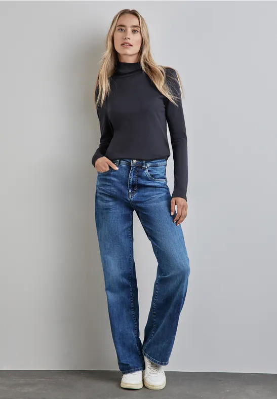 Street One Shirt Mit Rollkragen