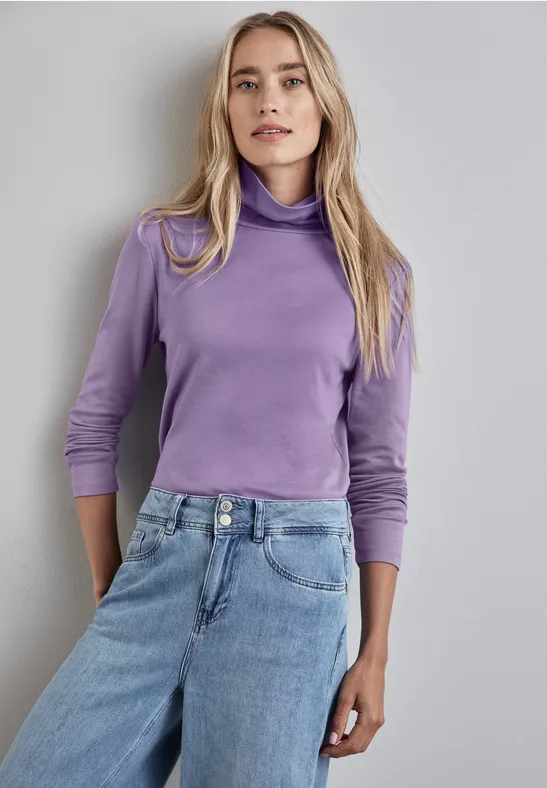 Street One Shirt Mit Rollkragen