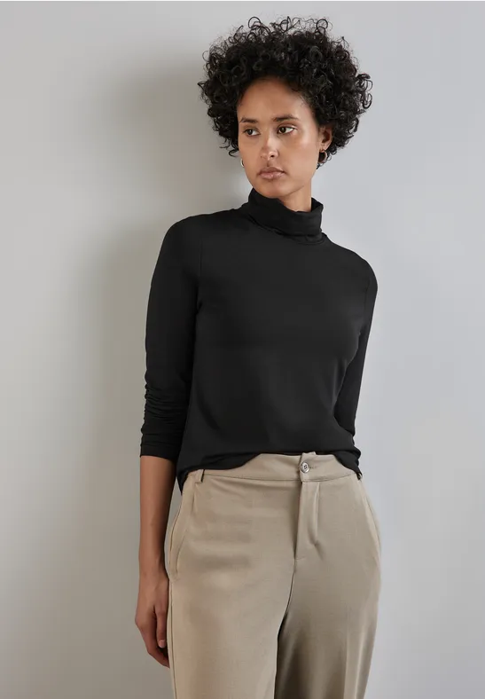 Street One Shirt Mit Rollkragen