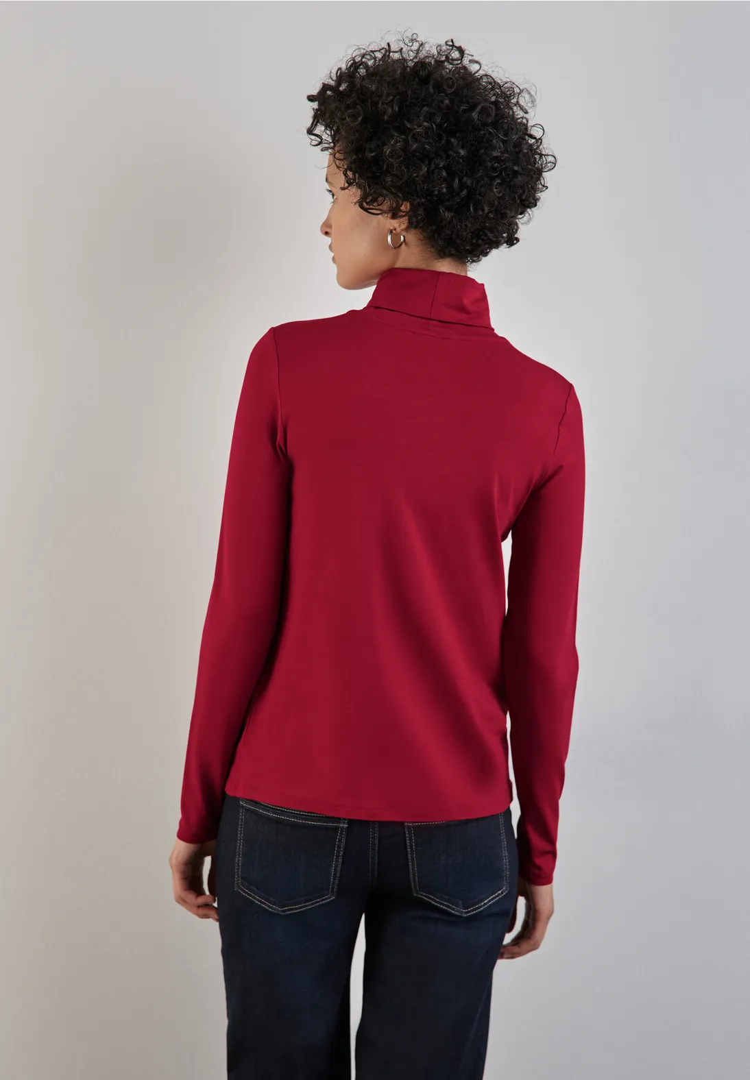 Street One Shirt Mit Rollkragen