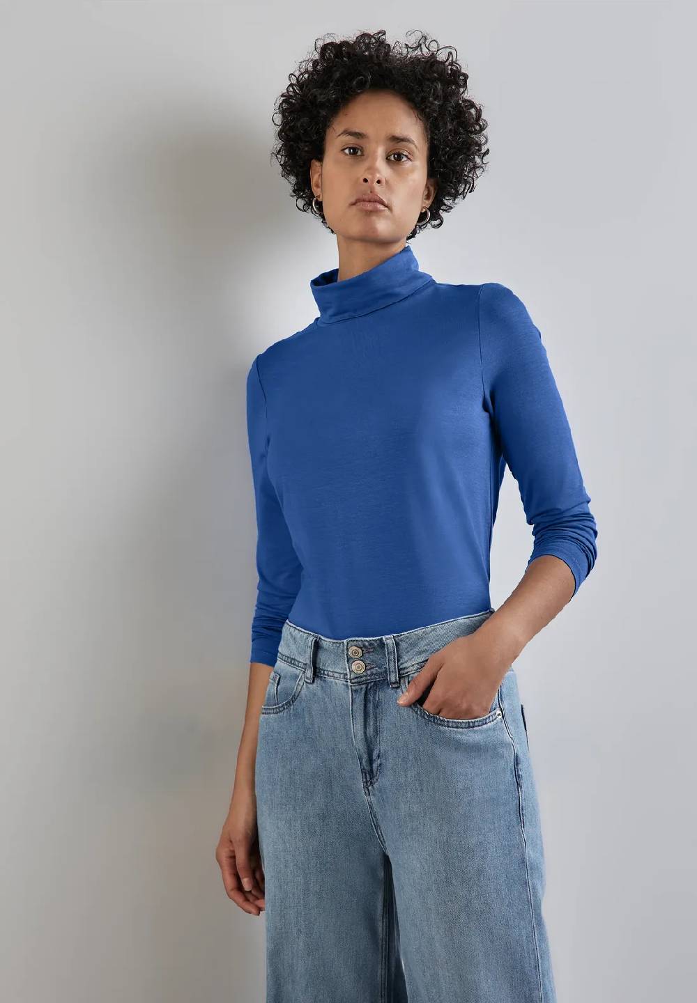 Street One Shirt mit Rollkragen