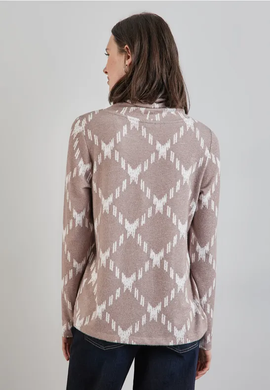 Street One Shirt Mit Rollkragen