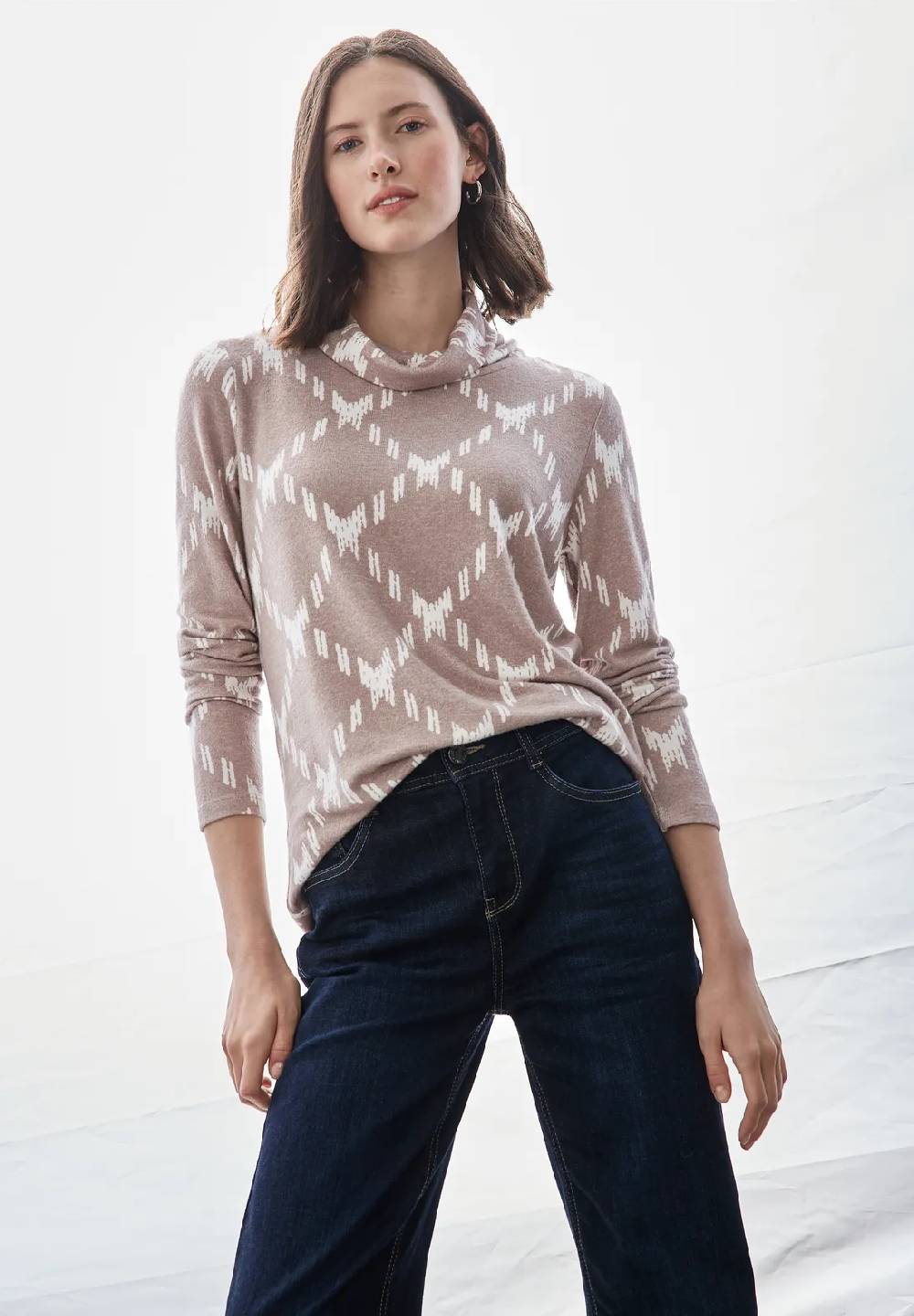 Street One Shirt mit Rollkragen