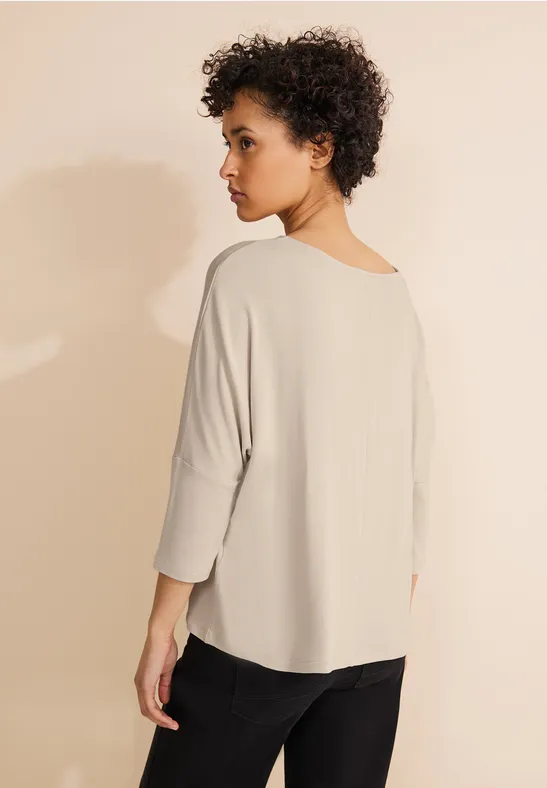 Street One Shirt Mit Schimmer Print