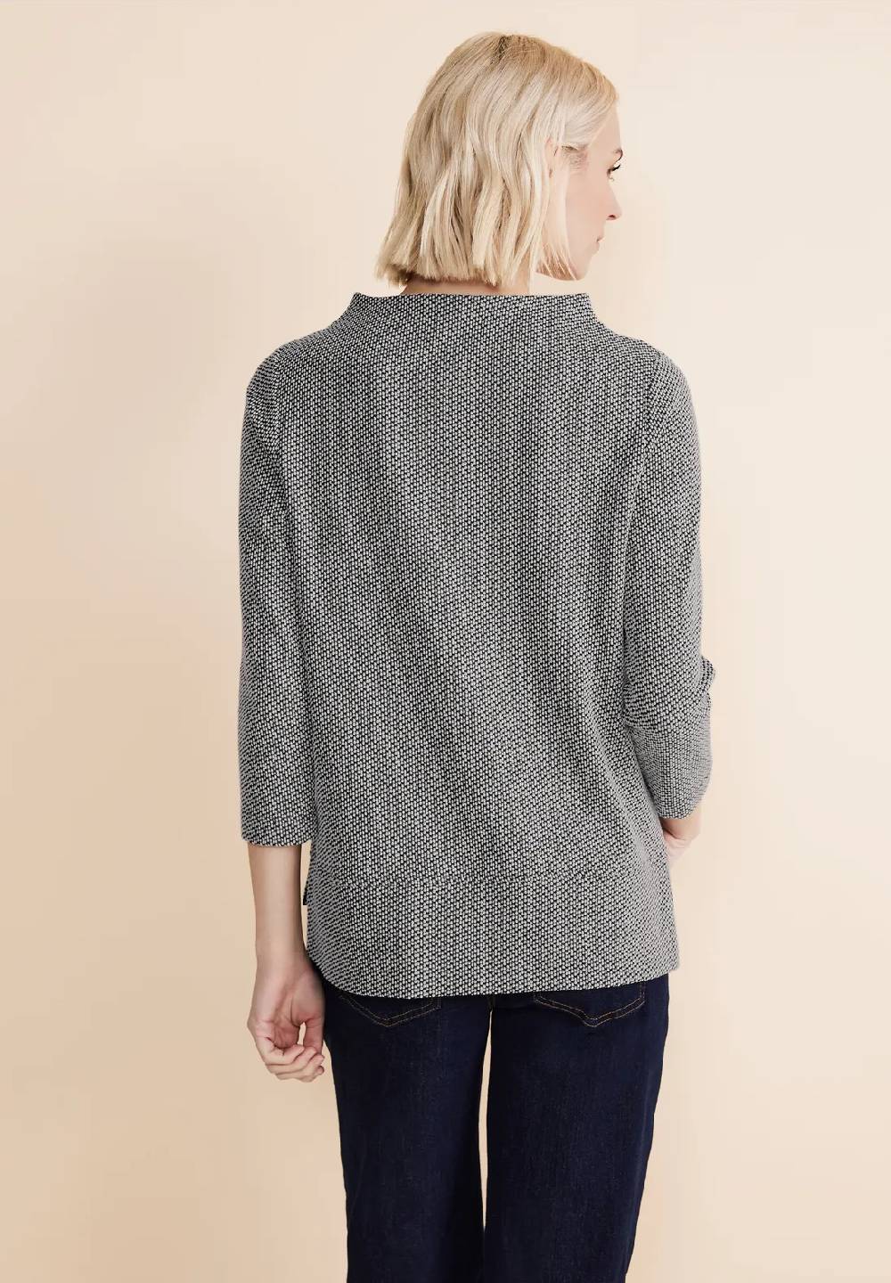 Street One Shirt Mit Stehkragen