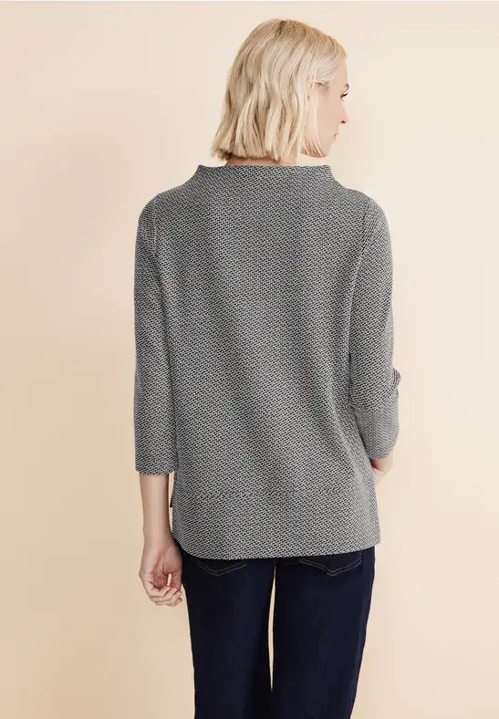 Street One Shirt Mit Stehkragen