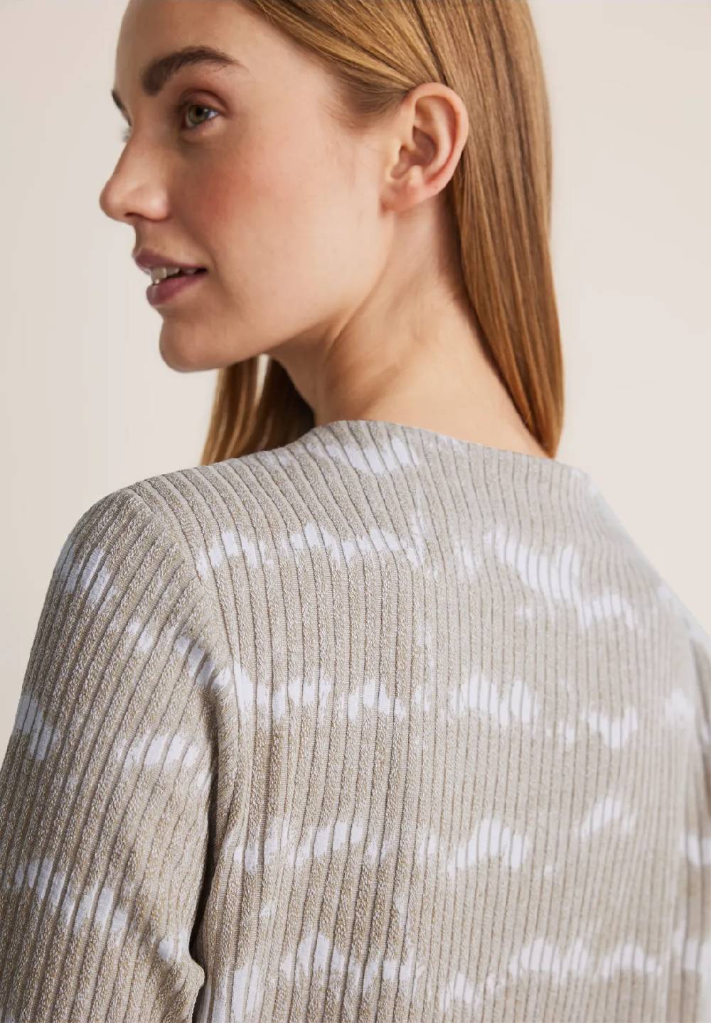 Street One Shirt Mit Streifen-Struktur