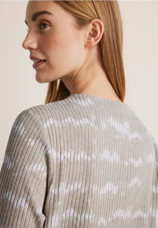 Street One Shirt Mit Streifen-Struktur