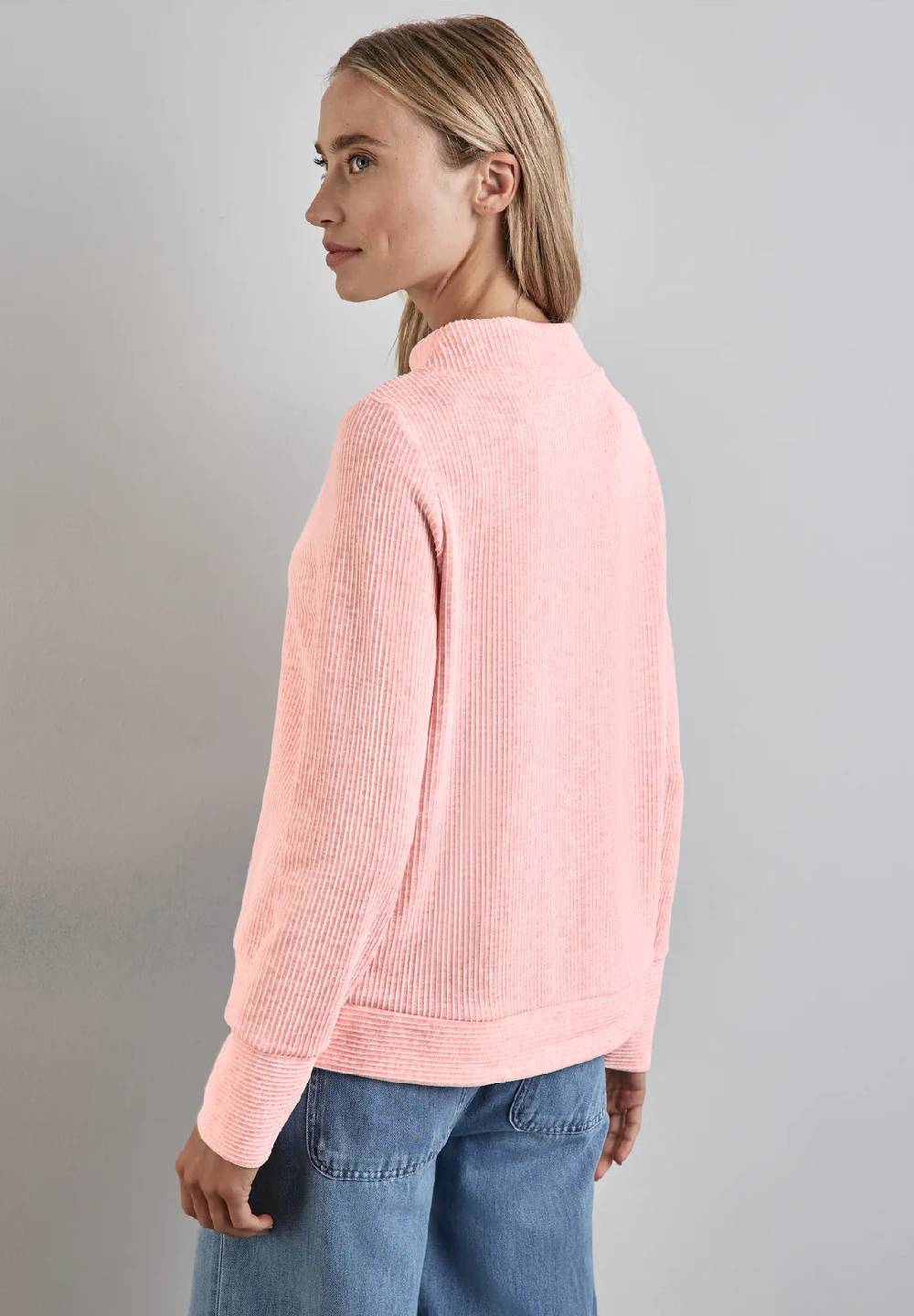Street One Shirt Mit Streifenstruktur