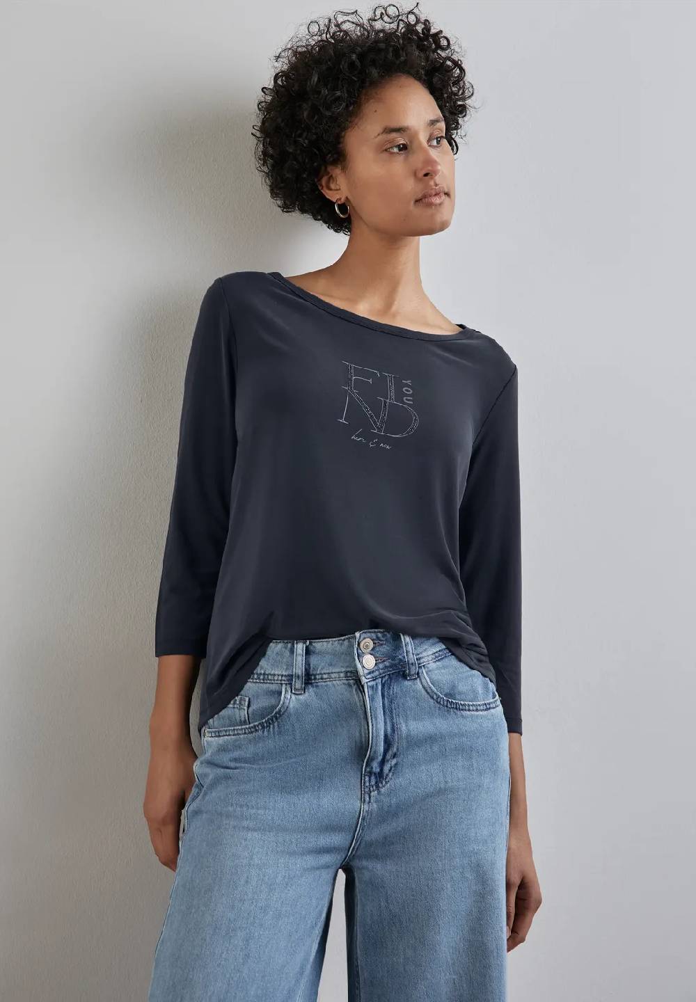 Street One Shirt mit Wording