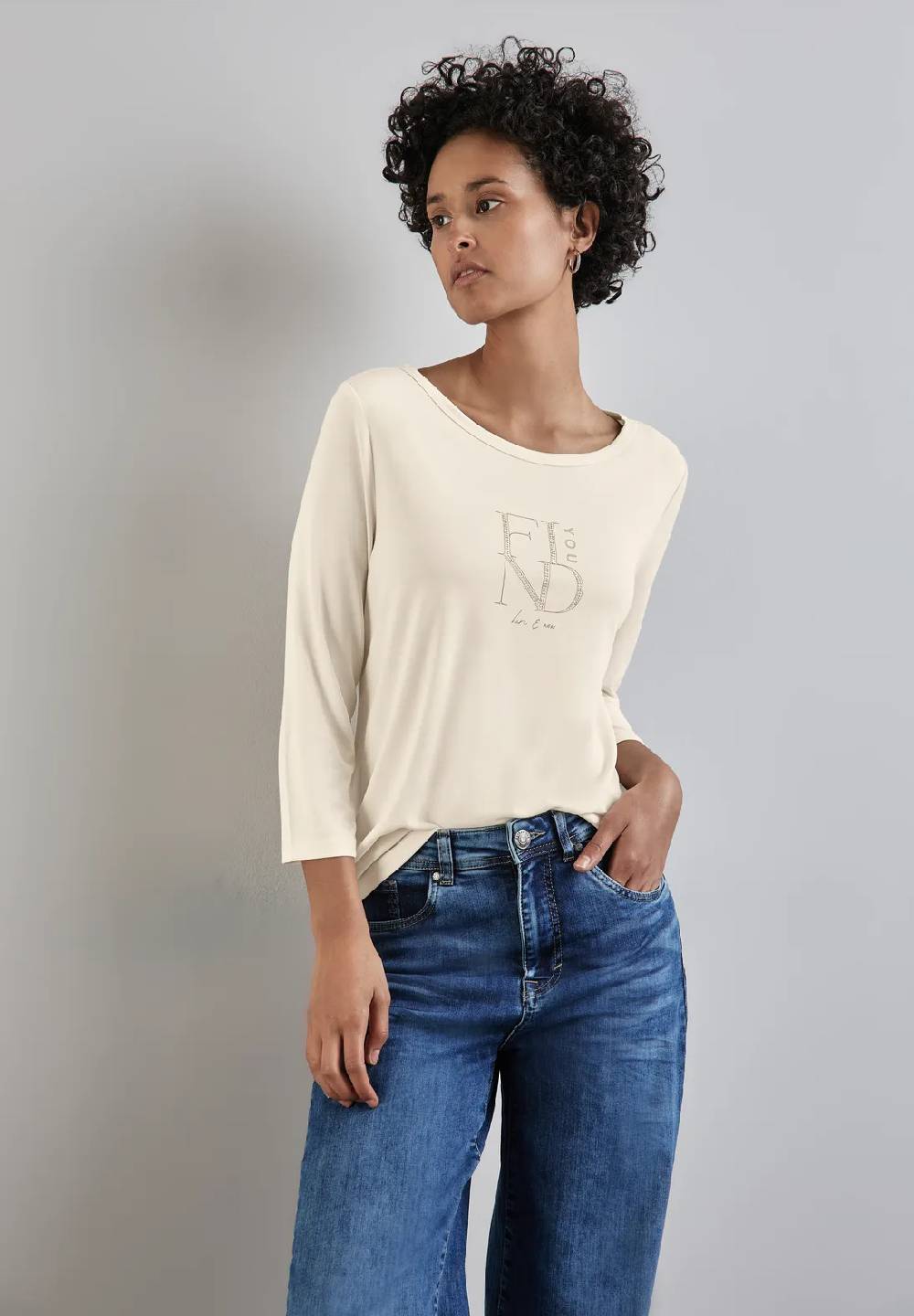 Street One Shirt mit Wording
