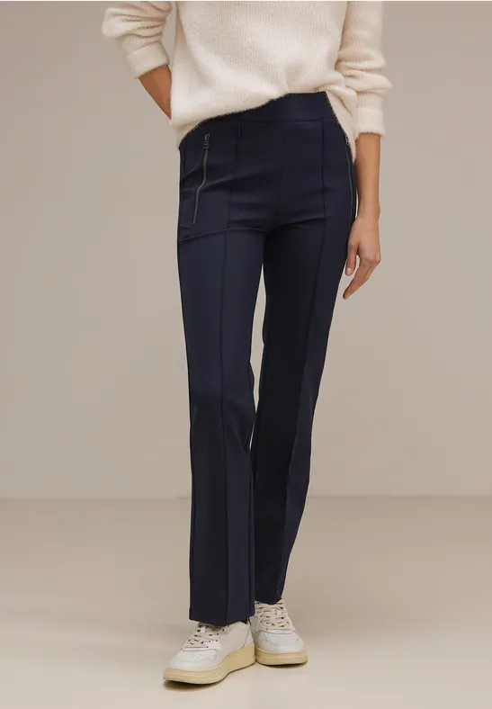Street One Skinny Fit Bootcut Hose - Style HOPE