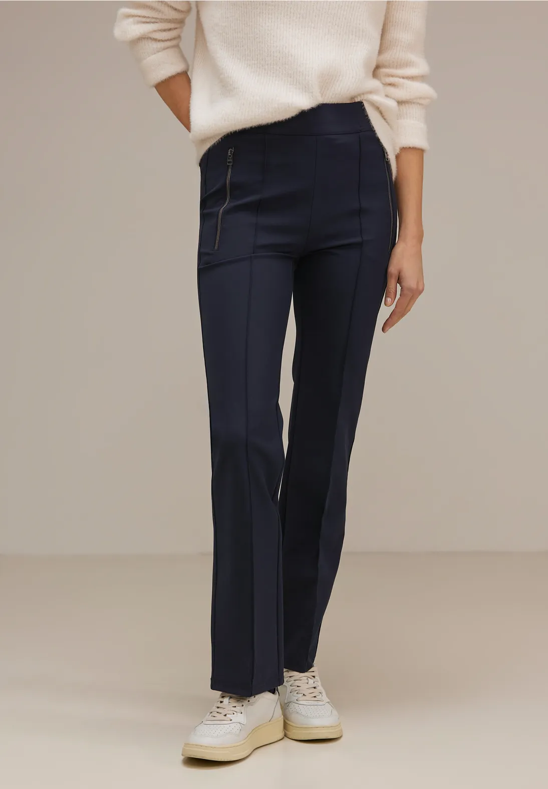 Street One Skinny Fit Bootcut Hose - Style HOPE
