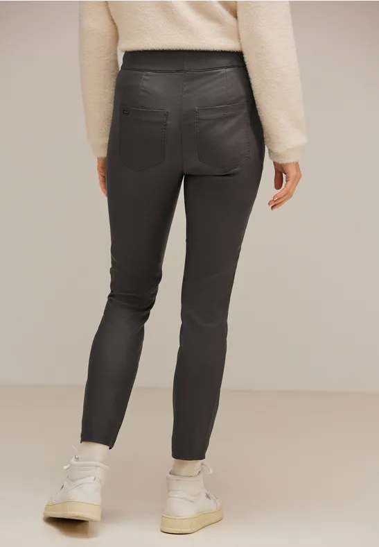 Street One Skinny Fit Coating Hose - Style HOPE