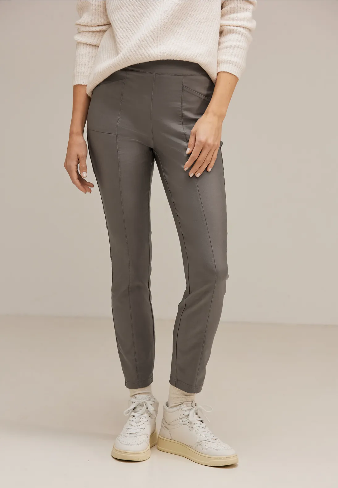 Street One Skinny Fit Coating Hose - Style HOPE
