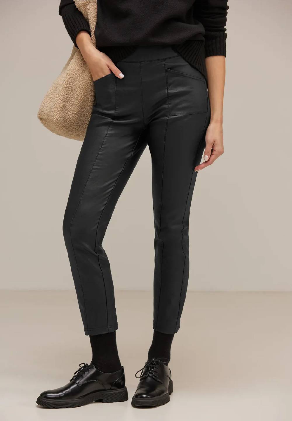 Street One Skinny Fit Coating Hose - Style HOPE