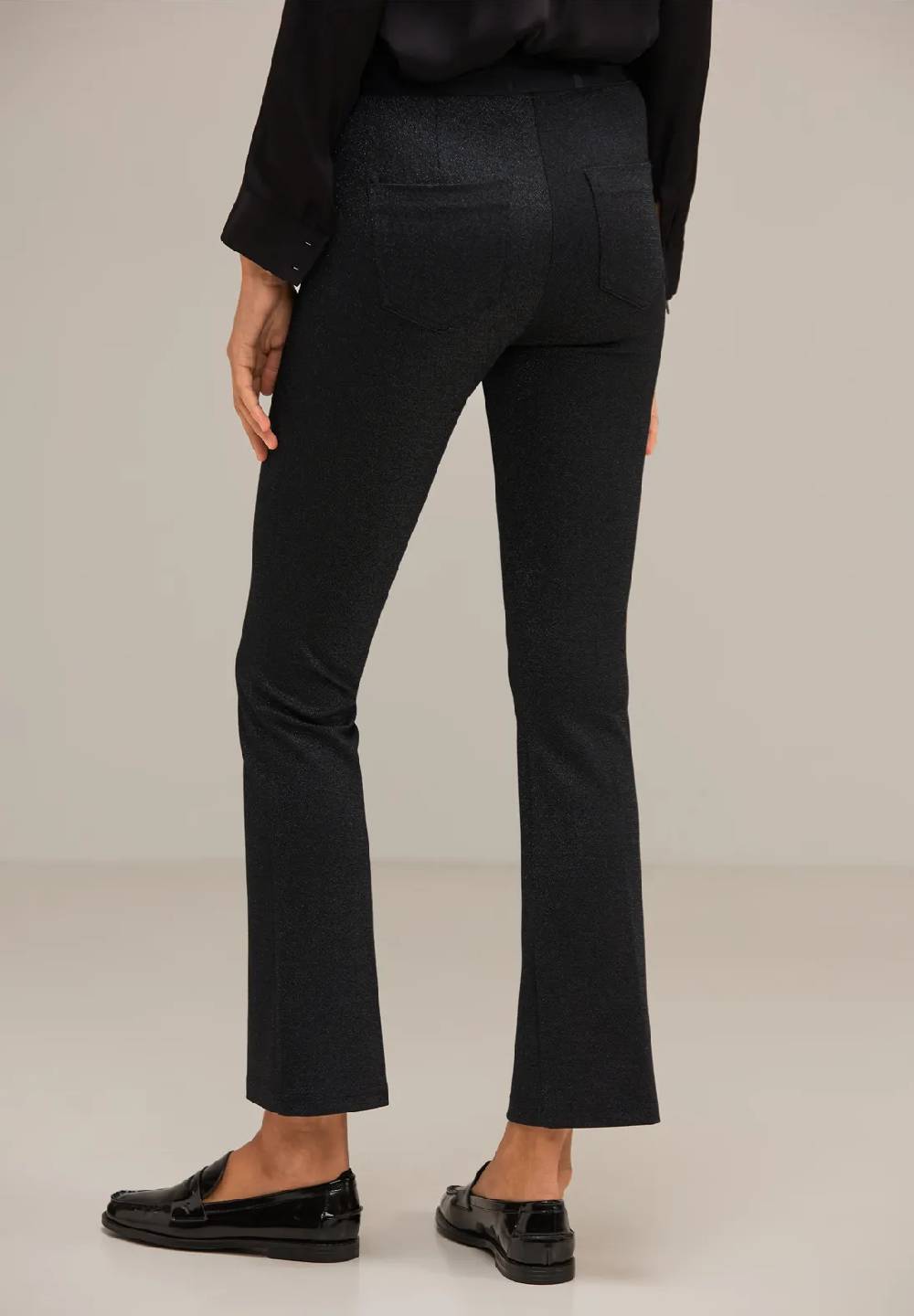 Street One Skinny Fit Hose Mit Glitter - Style HOPE