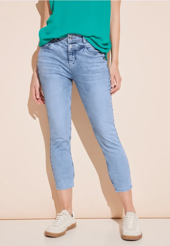 Street One Slim Fit 7/8 Jeans - Style YORK