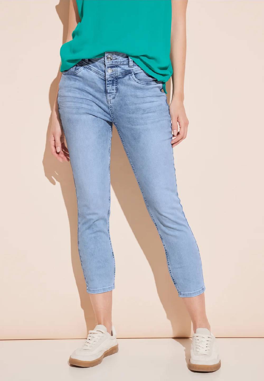 Street One Slim Fit 7/8 Jeans - Style YORK