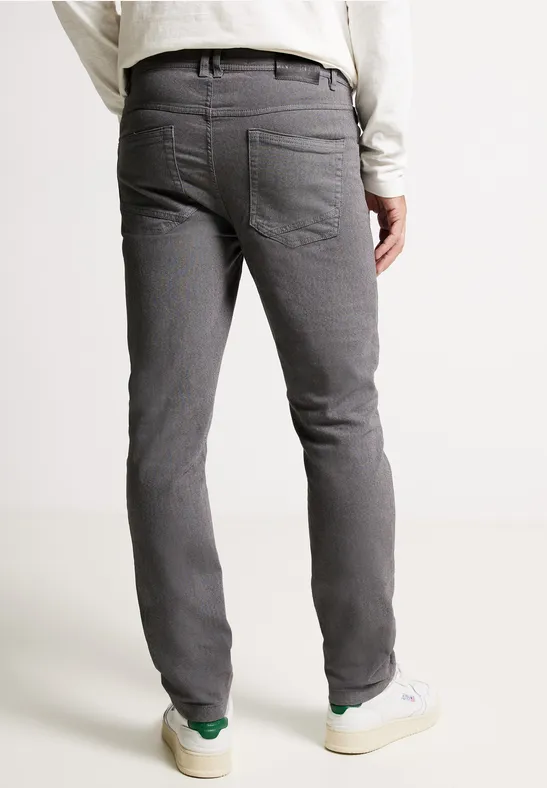 Street One Slim Fit Hose Mit Struktur