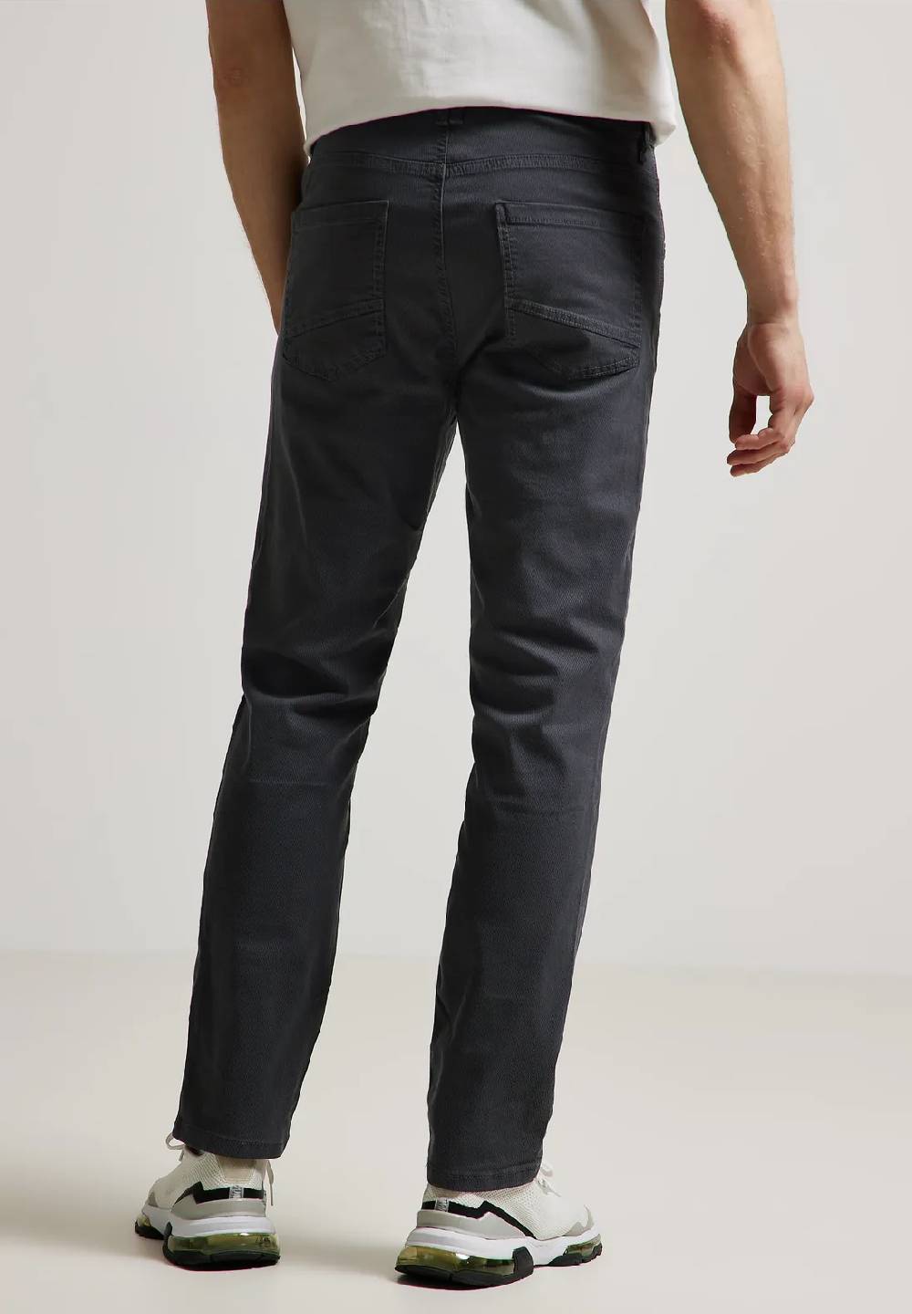 Street One Slim Fit Hose Mit Struktur