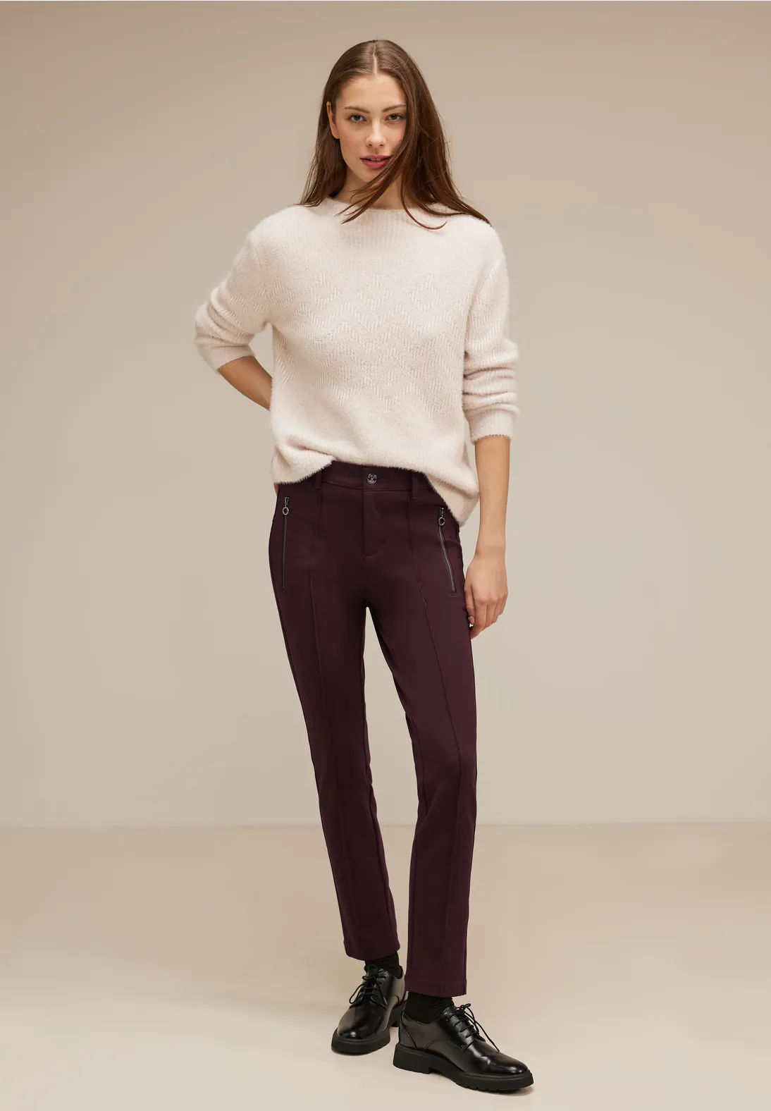 Street One Slim Fit Hose - Style YORK