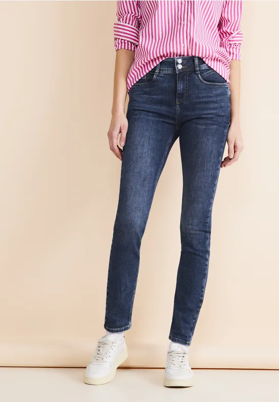 Street One Slim Fit Indigo Jeans