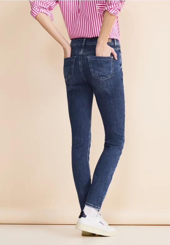 Street One Slim Fit Indigo Jeans
