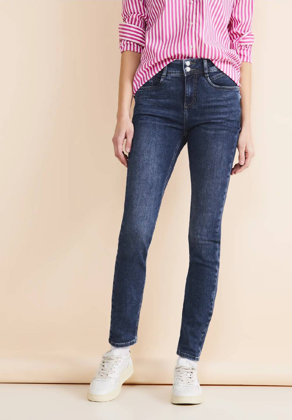 Street One Slim Fit indigo Jeans