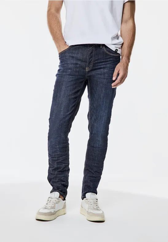Street One Slim Fit Rinsed Jeans - Style RACER