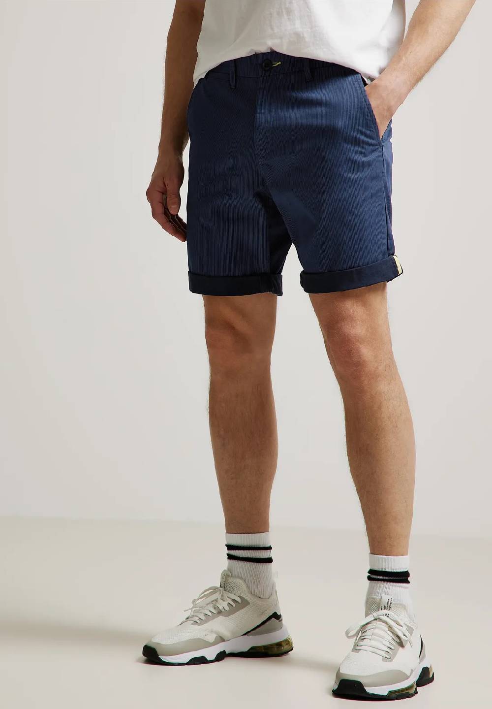Street One Slim Fit Shorts mit Print