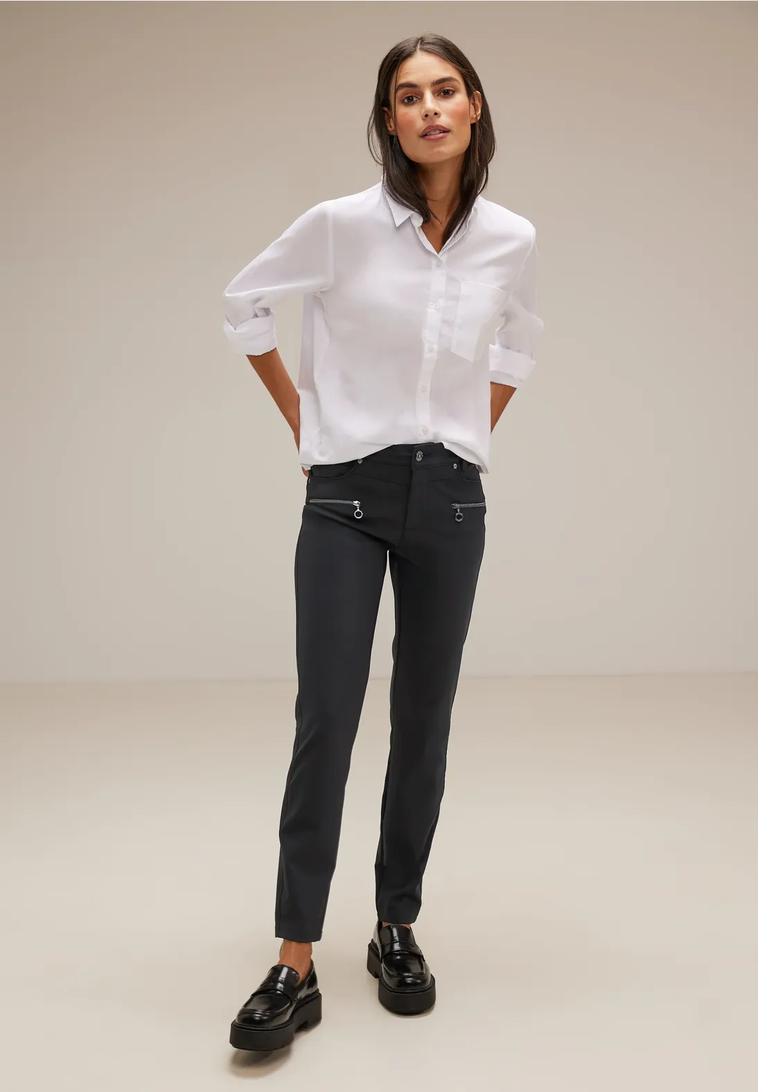 Street One Slim Fit Technostretch Hose - Style YORK