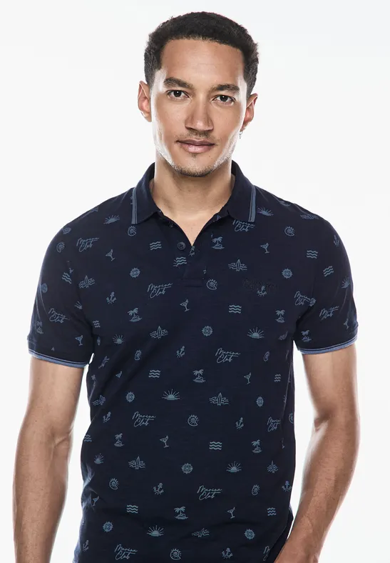 Street One Slub Jersey Poloshirt