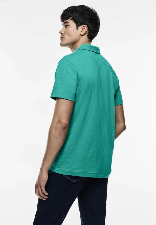 Street One Slub Jersey Poloshirt