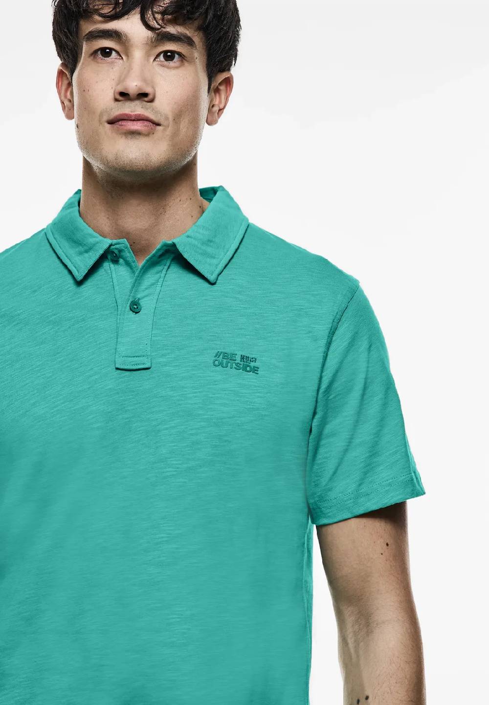 Street One Slub Jersey Poloshirt