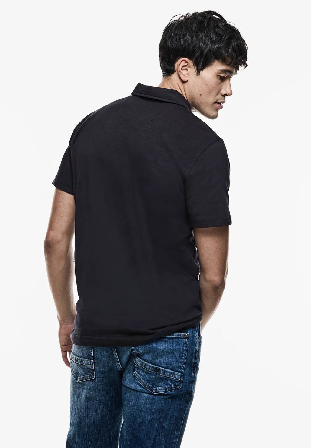 Street One Slub Jersey Poloshirt