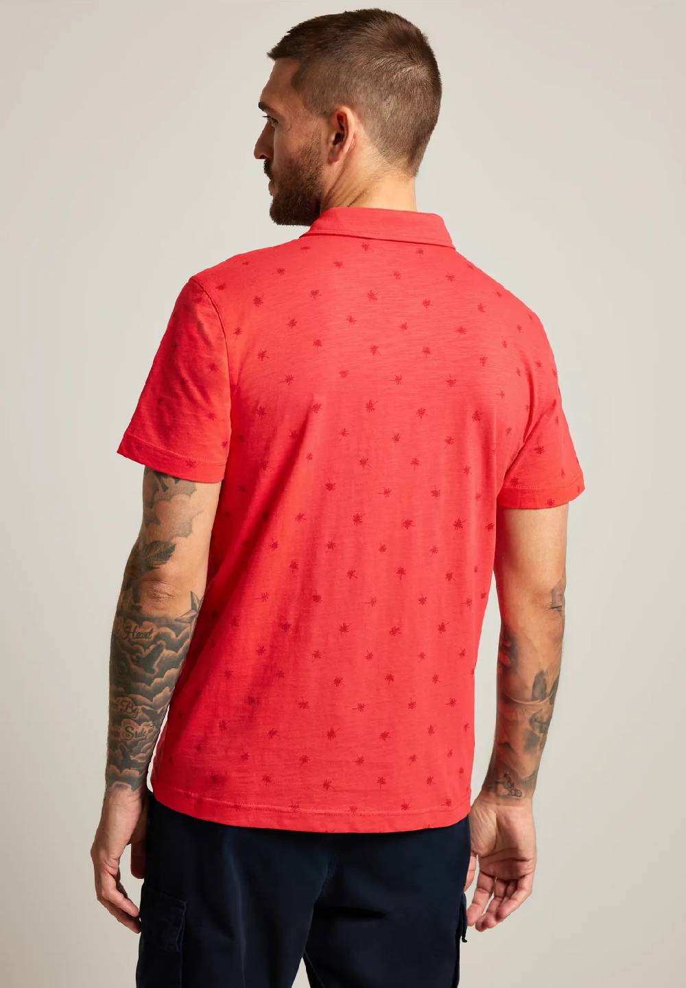 Street One Slub Jerseypolo Mit Print