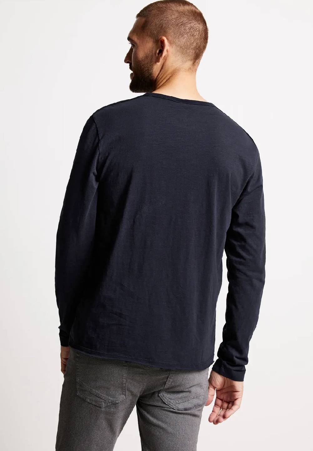 Street One Slub Langarmshirt