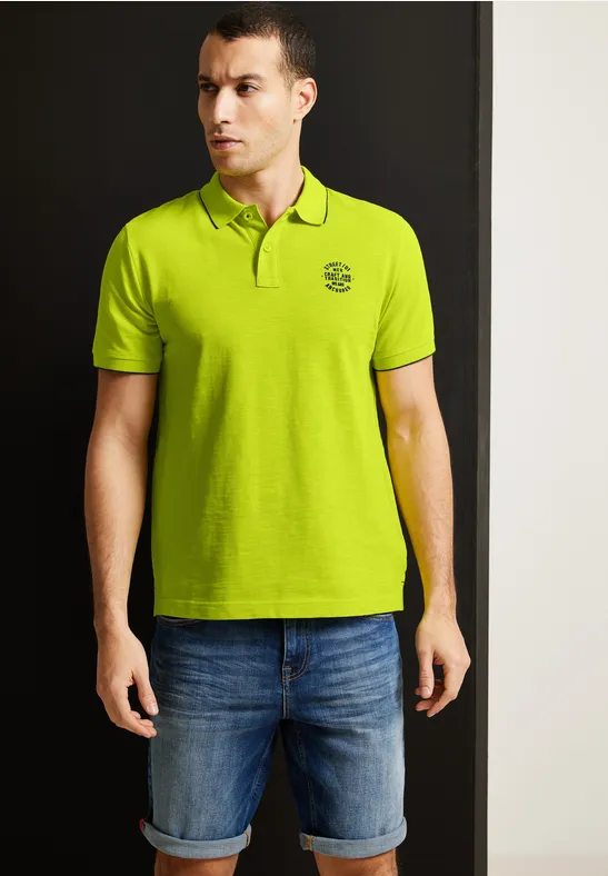 Street One Slub Piqueé Poloshirt
