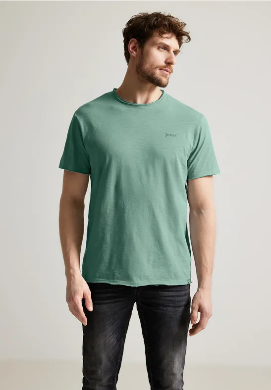 Street One Slub T Mit Offenen Kanten