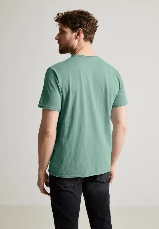 Street One Slub T Mit Offenen Kanten