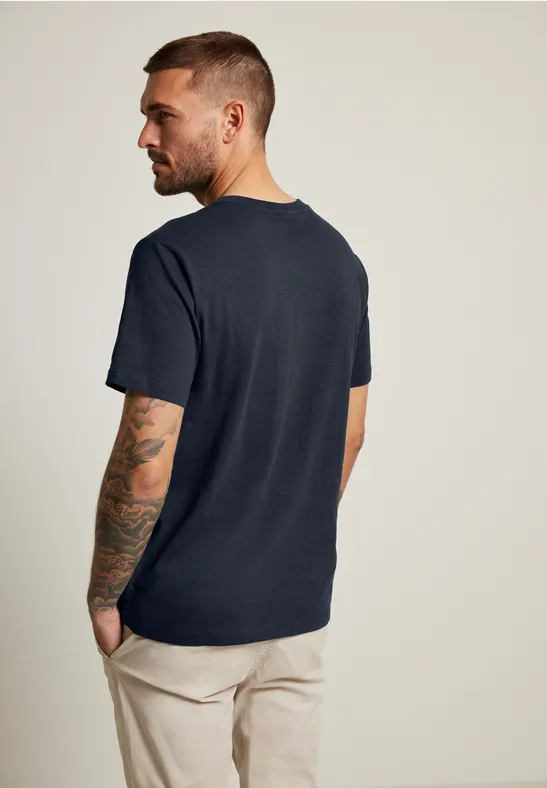Street One Slub T-Shirt Mit Frontprint