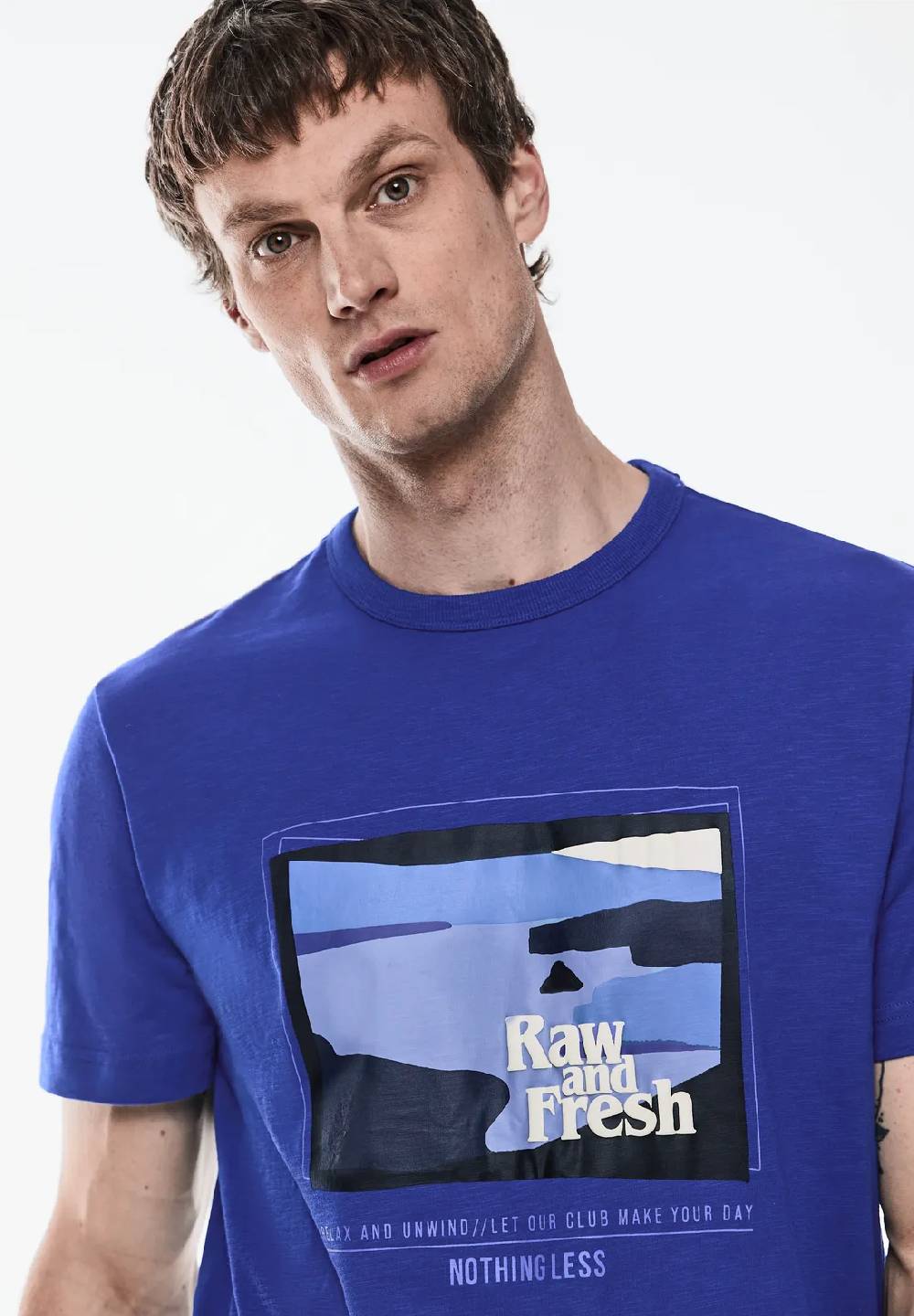 Street One Slub T-Shirt mit Print