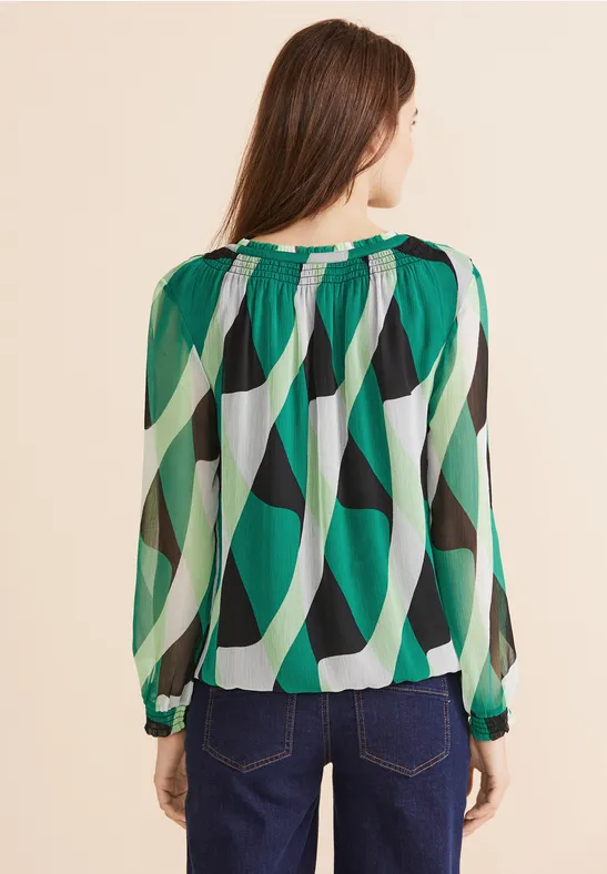 Street One Smock Chiffonbluse