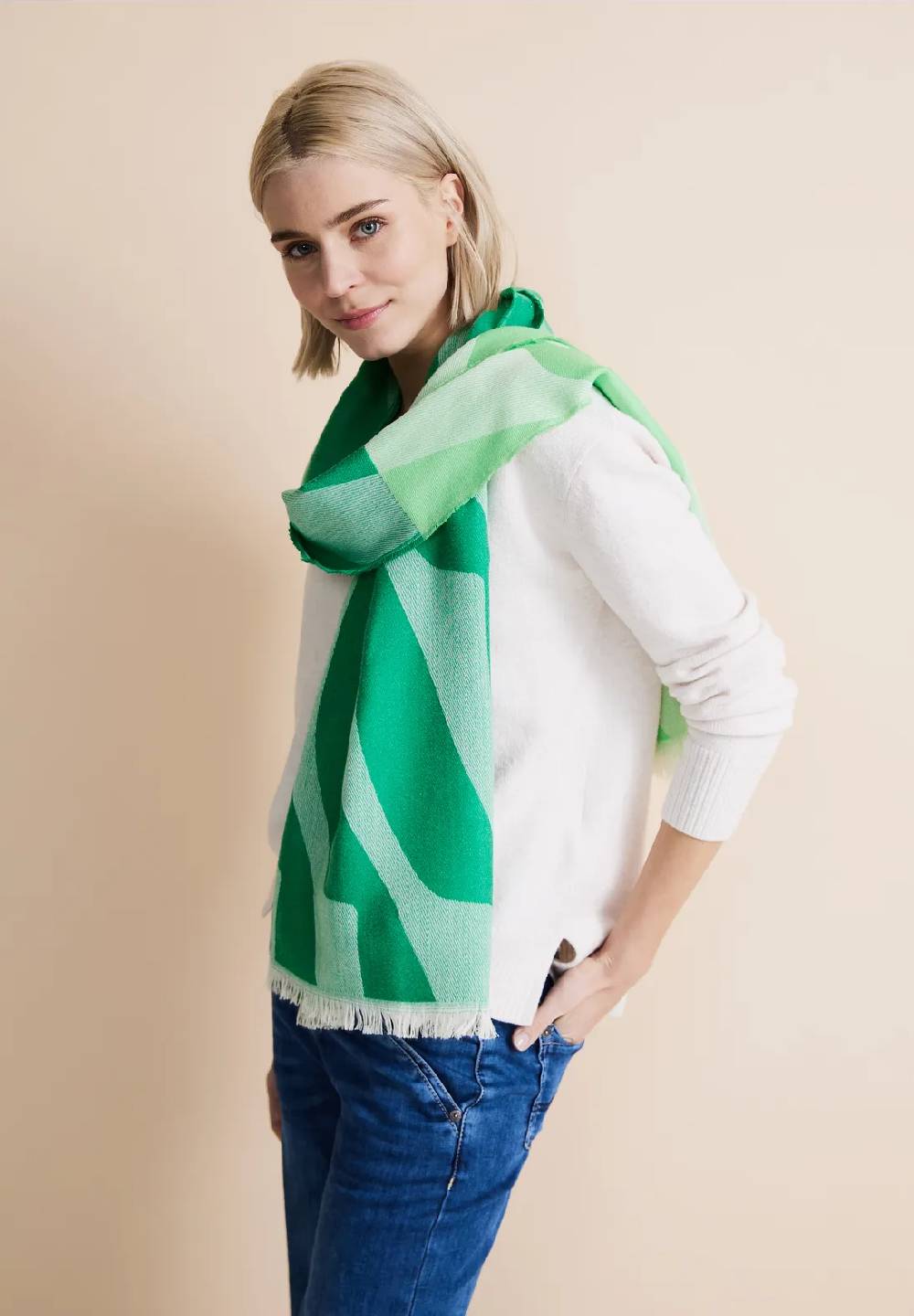 Street One Softer Jacquard Schal