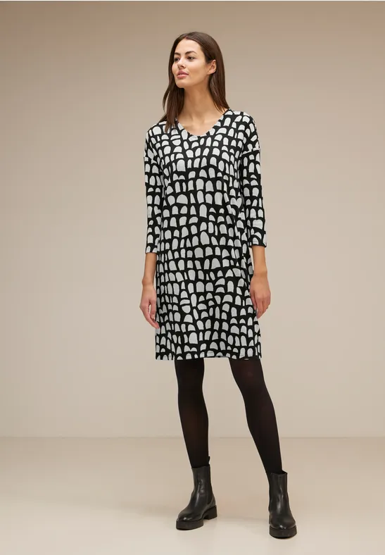 Street One Softes Jacquard Kleid